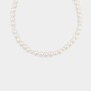 THE OVAL-PEARLS NECKLACE
