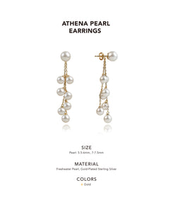 ATHENA PEARL EARRINGS