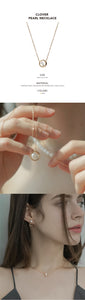 CLOVER PEARL NECKLACE