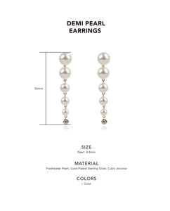 DEMI PEARL EARRINGS