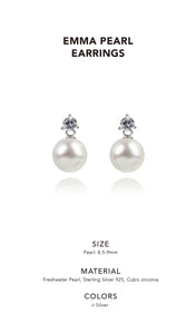 EMMA PEARL EARRINGS