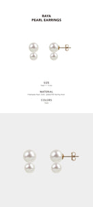 RAYA PEARL EARRINGS
