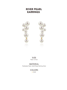 RIVER PEARL EARRINGS