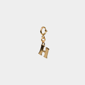 LOVE HEART PEARL NECKLACE (GOLD)