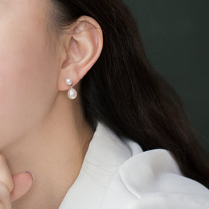 BINARY PEARLS EARRINGS