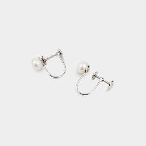 VERA PEARL CLIP-ON EARRINGS