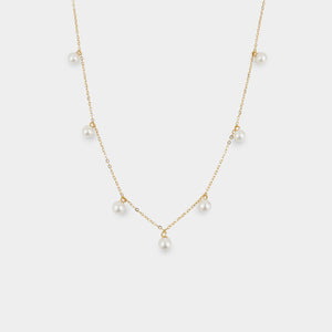 RAIN DROP PEARL NECKLACE