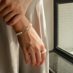 CASSIDY PEARL BRACELET (2COLORS)